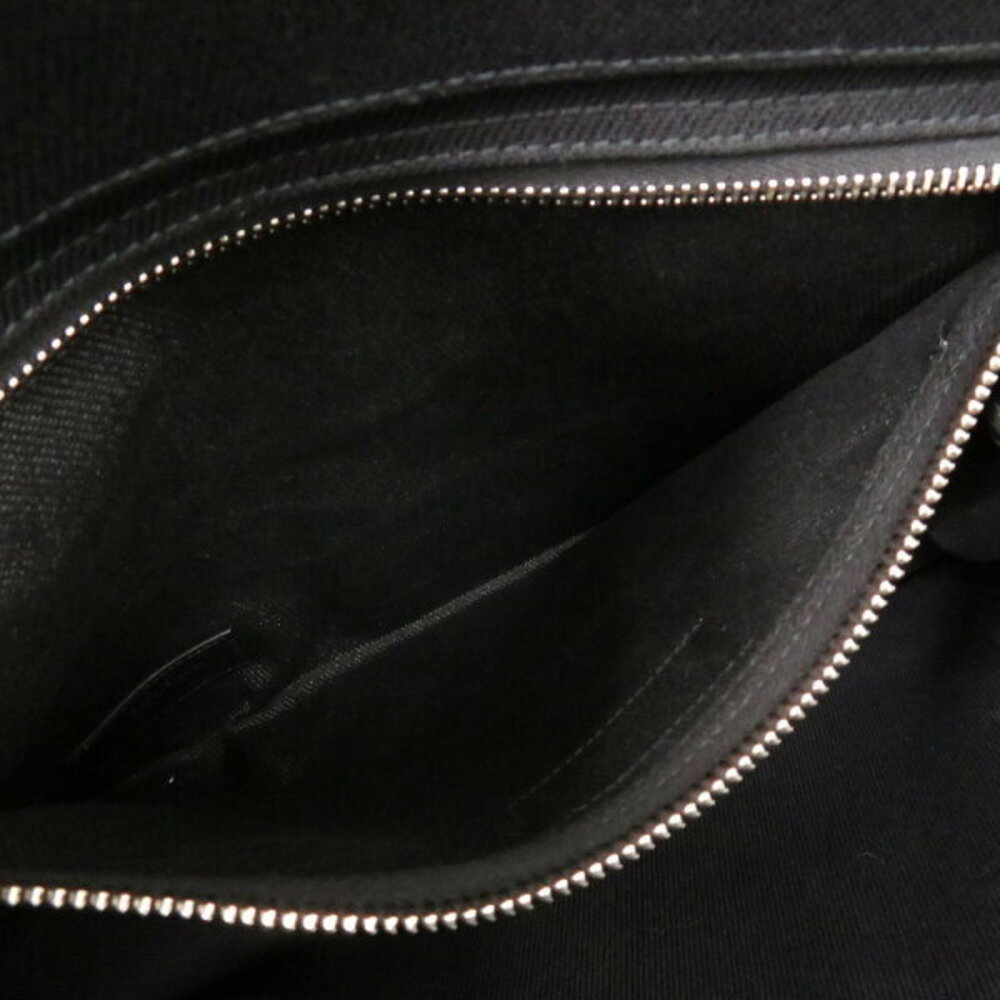 Saint Laurent Paris Rive Gauche canvas leather black tote bag - Picture 8 of 8